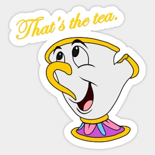 That's The Tea Sticker